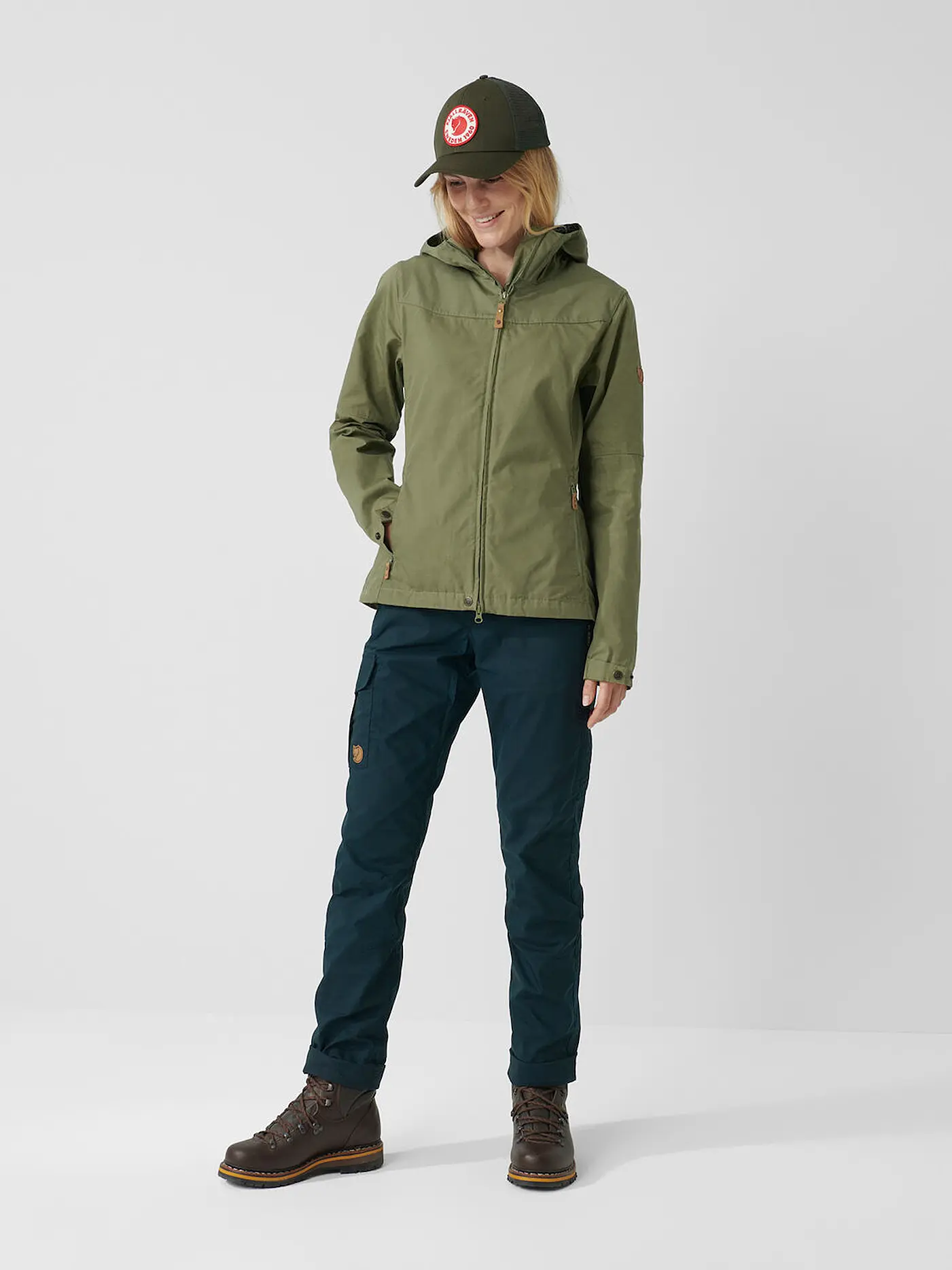 FJÄLLRÄVEN | Damen Wanderjacke Stina G-1000 Hoodie | 